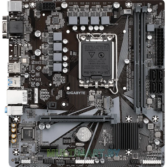 Материнская плата Gigabyte H610M S2 V2 DDR4 (rev. 1.0)